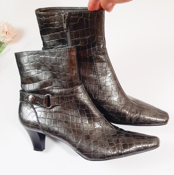 Vintage style croc boots - Picture 2 of 6